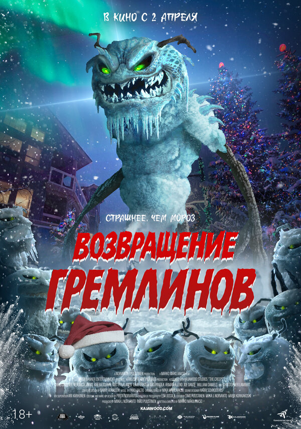 Возвращение гремлинов - постер
